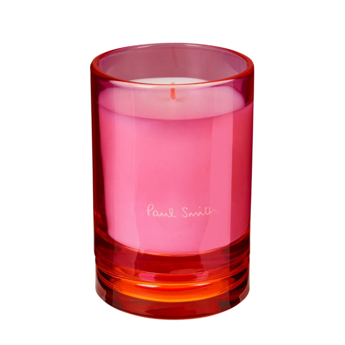 Paul Smith - Rose - Duftkerze im pink-roten Glas mit intensiver Rosennote und elegantem Design für stimmungsvolle Momente