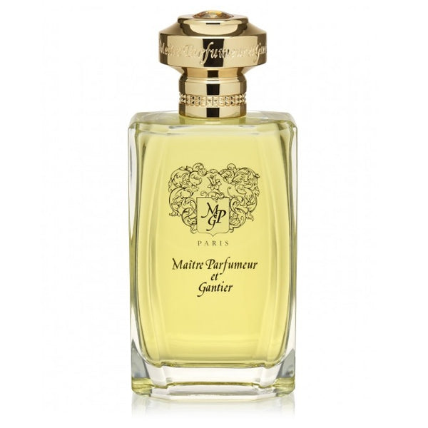 Maître Parfumeur et Gantier - Secrète Datura edler Parfümflakon mit goldfarbenem Verschluss auf weißem Hintergrund