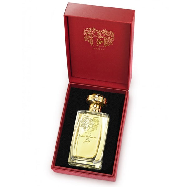 Maître Parfumeur et Gantier - Grain de Plaisir Flakon mit goldenem Verschluss in rotem Geschenkset