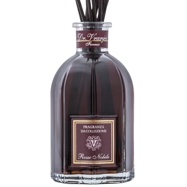 Dr. Vranjes Firenze - Rosso Nobile - Diffusor mit edlem Duft aus erlesenen Wein-Essenzen in stilvoller Glasflasche