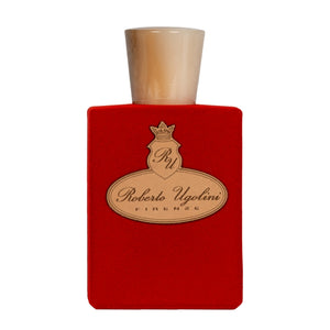 Roberto Ugolini - 17 Rosso - Limited Edition Parfumflakon in kräftigem Rot mit cremefarbenem Verschluss und elegantem Label