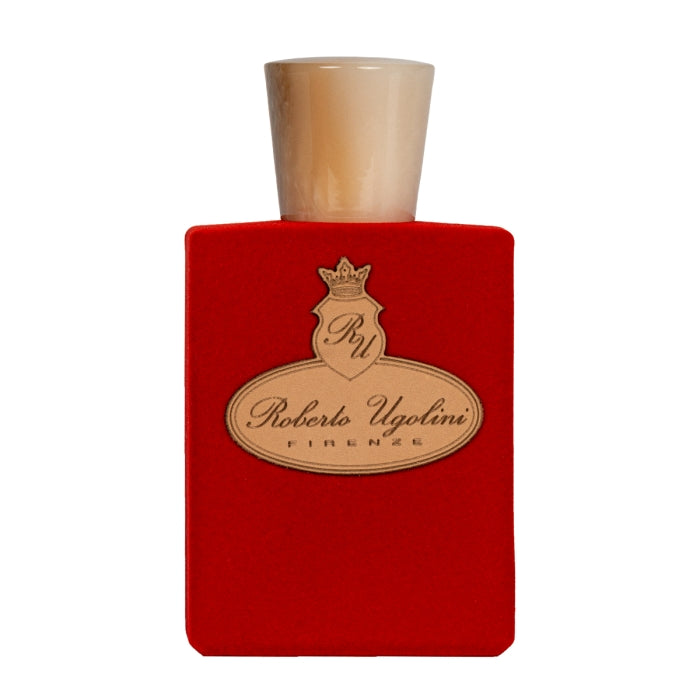 Roberto Ugolini - 17 Rosso - Limited Edition Parfumflakon in kräftigem Rot mit cremefarbenem Verschluss und elegantem Label