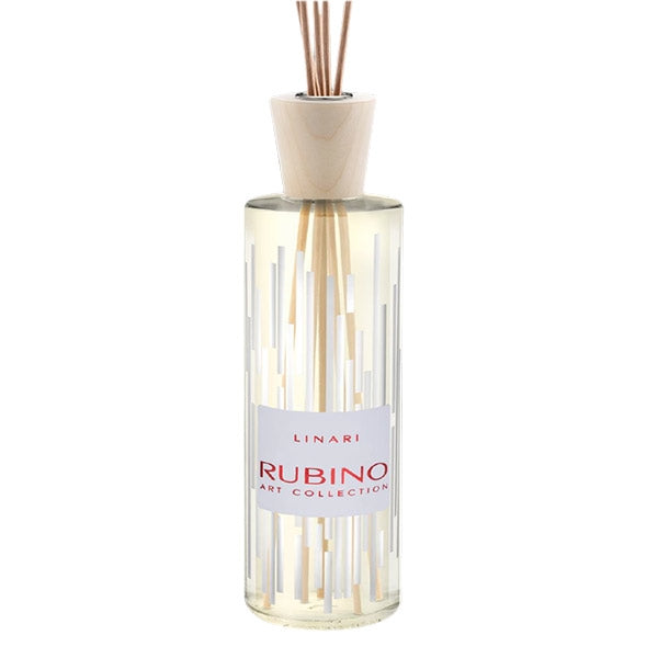LINARI - Rubino - Art Collection - Diffusor mit modernem Design und frischem, blumig-fruchtigem Duftbild aus Melone und Bergamotte