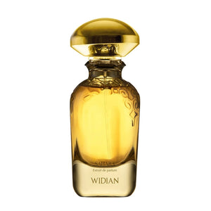 Widian - Gold Collection - Sahara luxuriöser goldener Parfumflakon mit präzisem Schliff und elegantem Design