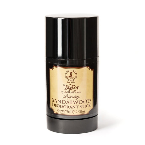 Taylor of Old Bond Street - Sandalwood Deodorant Stick mit orientalischem Duft aus Sandelholz, Zeder, Lavendel und Rosmarin