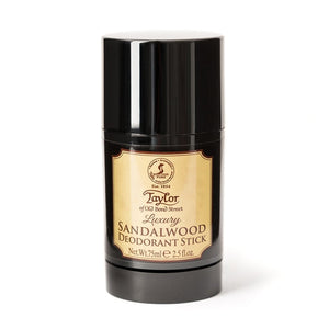 Taylor of Old Bond Street - Sandalwood Deodorant Stick mit orientalischem Duft aus Sandelholz, Zeder, Lavendel und Rosmarin