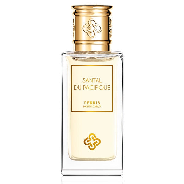 Perris Monte Carlo - Santal du Pacifique - Extrait de Parfum mit goldfarbenem Verschluss und klarem Flakondesign