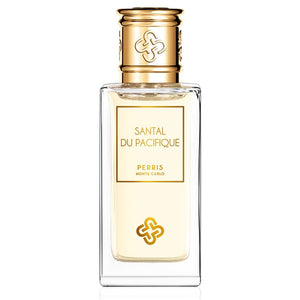 Perris Monte Carlo - Santal du Pacifique - Extrait de Parfum mit goldfarbenem Verschluss und klarem Flakondesign