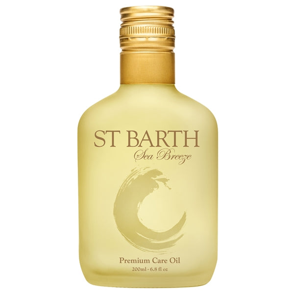 Ligne St Barth - Sea Breeze - Premium Body Care Oil in matter Flasche mit goldfarbenem Schraubverschluss für Pflege von Haut und Haaren