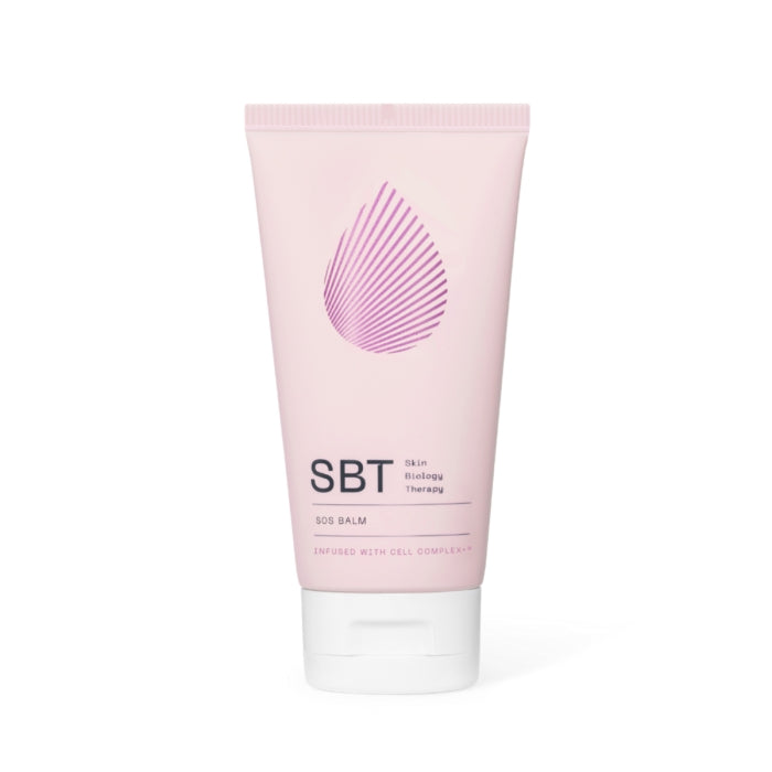 SBT - Sensitive - SOS Balm in zarter rosa Tube für intensive Feuchtigkeit und beruhigende Pflege empfindlicher Haut