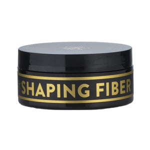 Philip B - Shaping Fiber in schwarzem Tiegel mit goldfarbenem Schriftzug für flexible Definition und Halt im Haar
