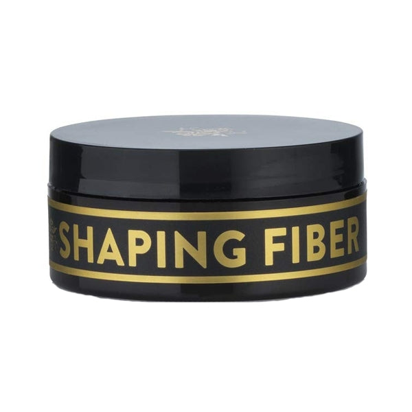 Philip B - Shaping Fiber in schwarzem Tiegel mit goldfarbenem Schriftzug für flexible Definition und Halt im Haar