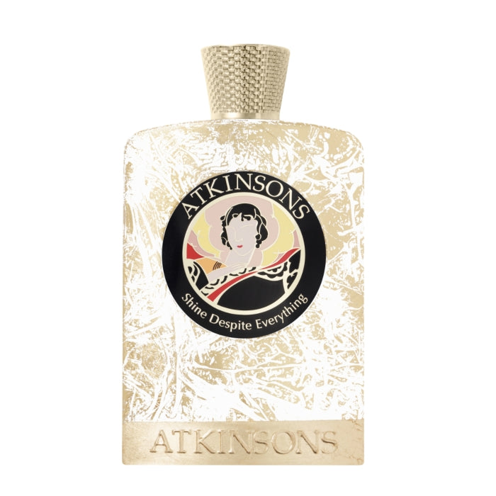 Atkinsons 1799 - Shine Despite Everything Parfümflakon mit kunstvollem Muster und edlem goldfarbenem Verschluss