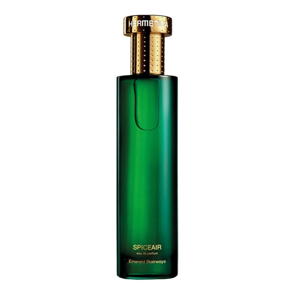 Hermetica - Spiceair Eau de Parfum in elegantem grünem Flakon mit warmem und leichtem Duft wie nasse Stadtluft bei Regen