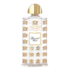 Creed - Les Royales Exclusives - Spice and Wood Parfumflakon mit goldenen Details und edlem, transparentem Design