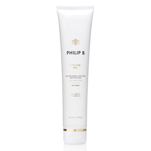 Philip B - Hair Styling Gel in weißer Tube für präzise Kontrolle und Definition mit Vitamin B5 und Irischem Moos