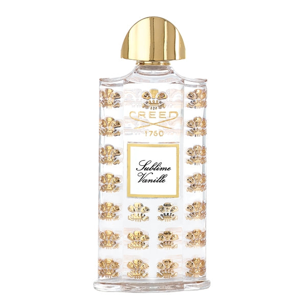 Creed - Les Royales Exclusives - Sublime Vanille Flakon mit goldenen Ornamenten und elegantem Verschluss in klarem Design
