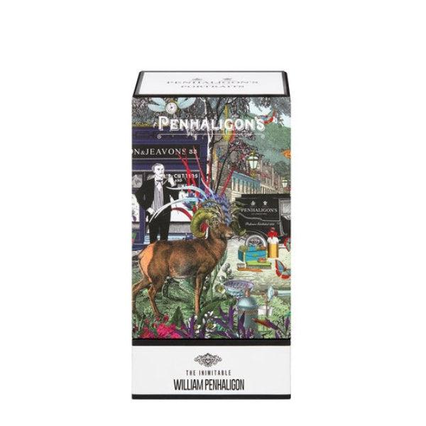 Penhaligon's - Portraits - The Inimitable William Penhaligon kunstvoll gestaltete Verpackung mit Widder und viktorianischem Londonmotiv