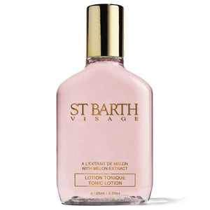 Ligne St Barth - Tonic Lotion with Melon Extract rosafarbene Flasche mit goldfarbenem Verschluss für belebende Gesichtspflege