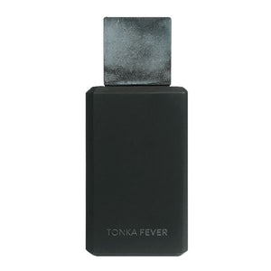 Parfumerie Particulière - Tonka Fever schwarzer, rechteckiger Flakon mit mattem Finish und markantem, rechteckigem Verschluss