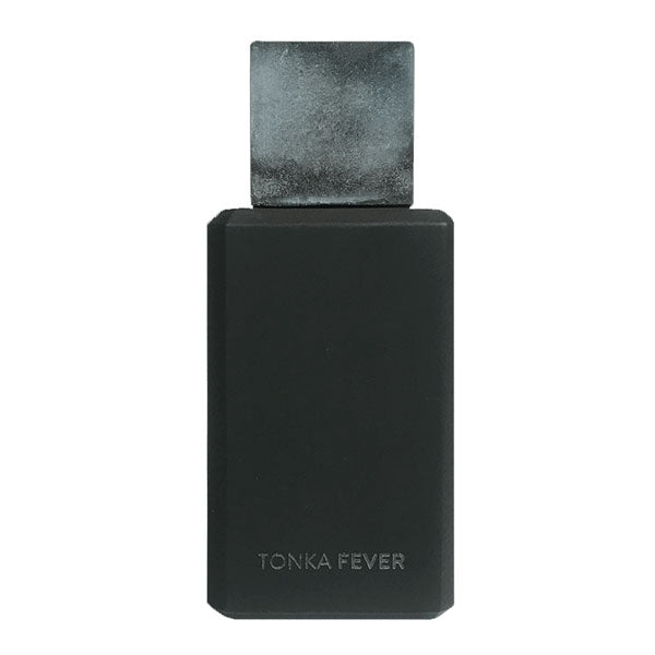 Parfumerie Particulière - Tonka Fever schwarzer, rechteckiger Flakon mit mattem Finish und markantem, rechteckigem Verschluss