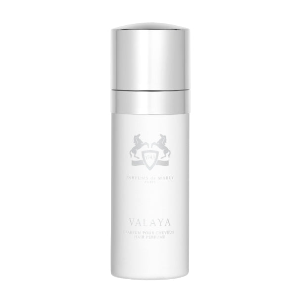 Parfums de Marly - Valaya - Hair Mist in elegantem weißen Flakon mit silbernem Deckel für sanften Duft im Haar