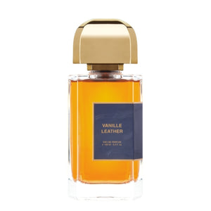 bdk Parfums - Collection Exclusive - Vanille Leather Parfumflakon mit goldenem Verschluss und elegantem dunkelblauem Etikett