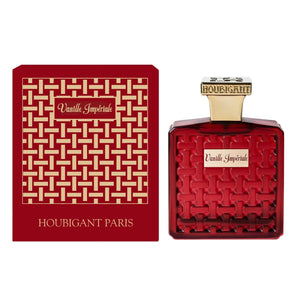 Houbigant - Collection les Ambres - Vanille Impériale Parfumflakon in elegantem tiefroten Design mit goldenen Akzenten