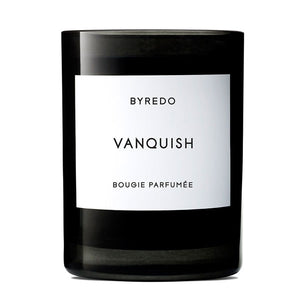 Byredo - Bougie Parfumée - Vanquish Duftkerze in schwarzem Rauchglas mit neu interpretierter Rosenkomposition
