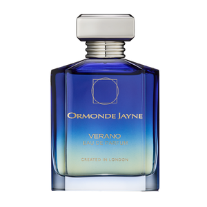 Ormonde Jayne - Verano Parfümflakon in Blau-Grün mit elegantem silbernen Verschluss und modernem Design