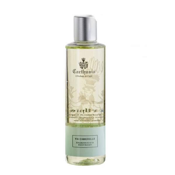 Carthusia - Via Camerelle - Bodywash mit frischer, feiner Duftkomposition für sanfte und belebende Pflege beim Duschen
