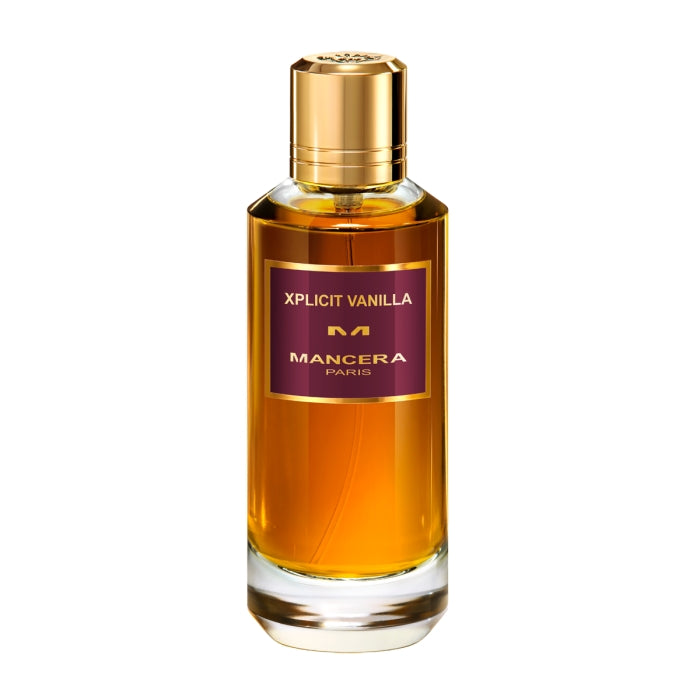 Mancera - Xplicit Vanilla im eleganten, goldfarbenen Flakon mit betörendem orientalisch-holzigem Vanilleduft