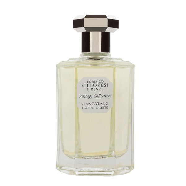 Lorenzo Villoresi - Vintage Collection - Ylang Ylang Parfumflakon mit facettiertem Glas und sechseckigem Verschluss elegant gestaltet